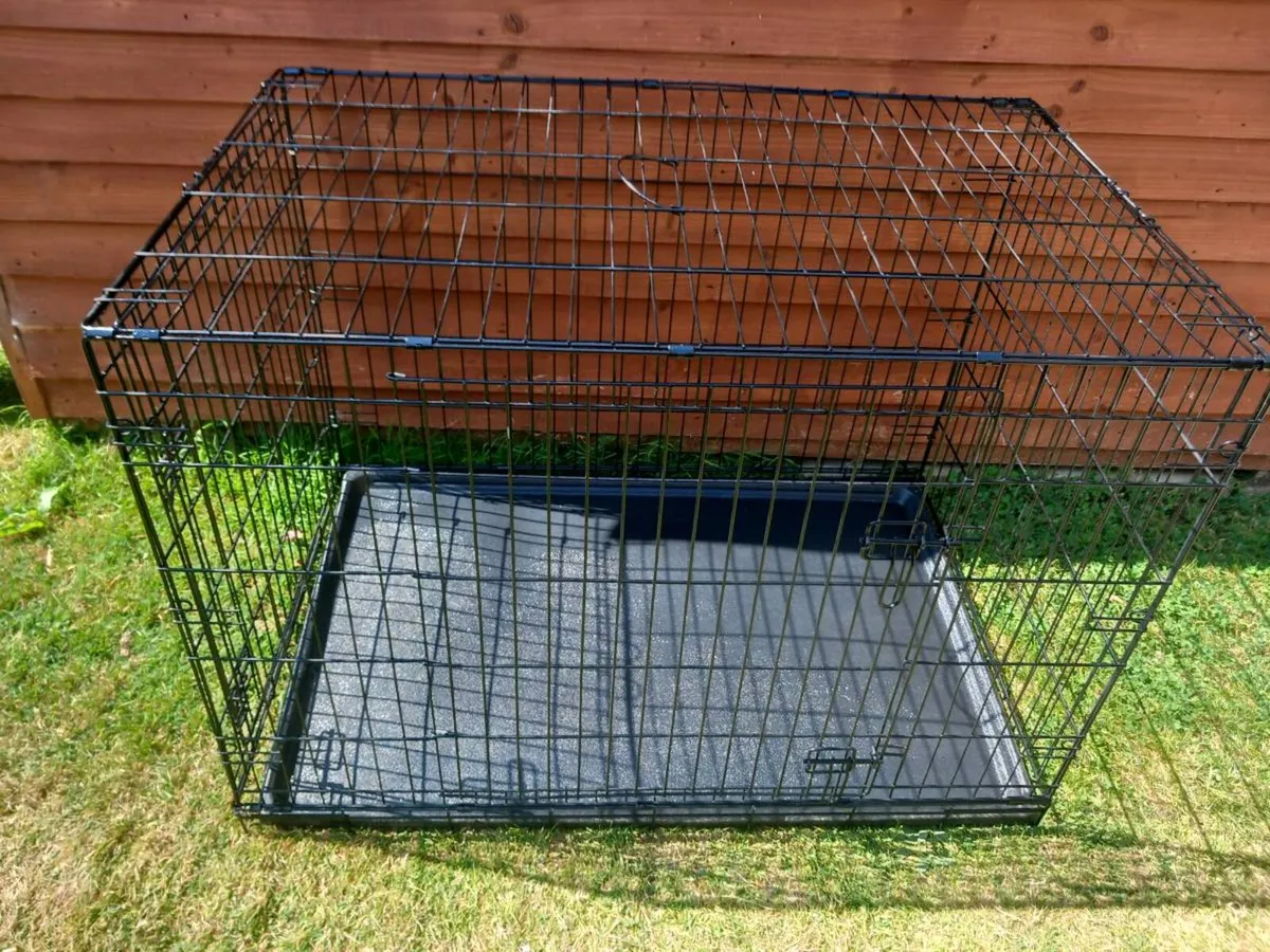 Extra large dog travel crate. - Image 1