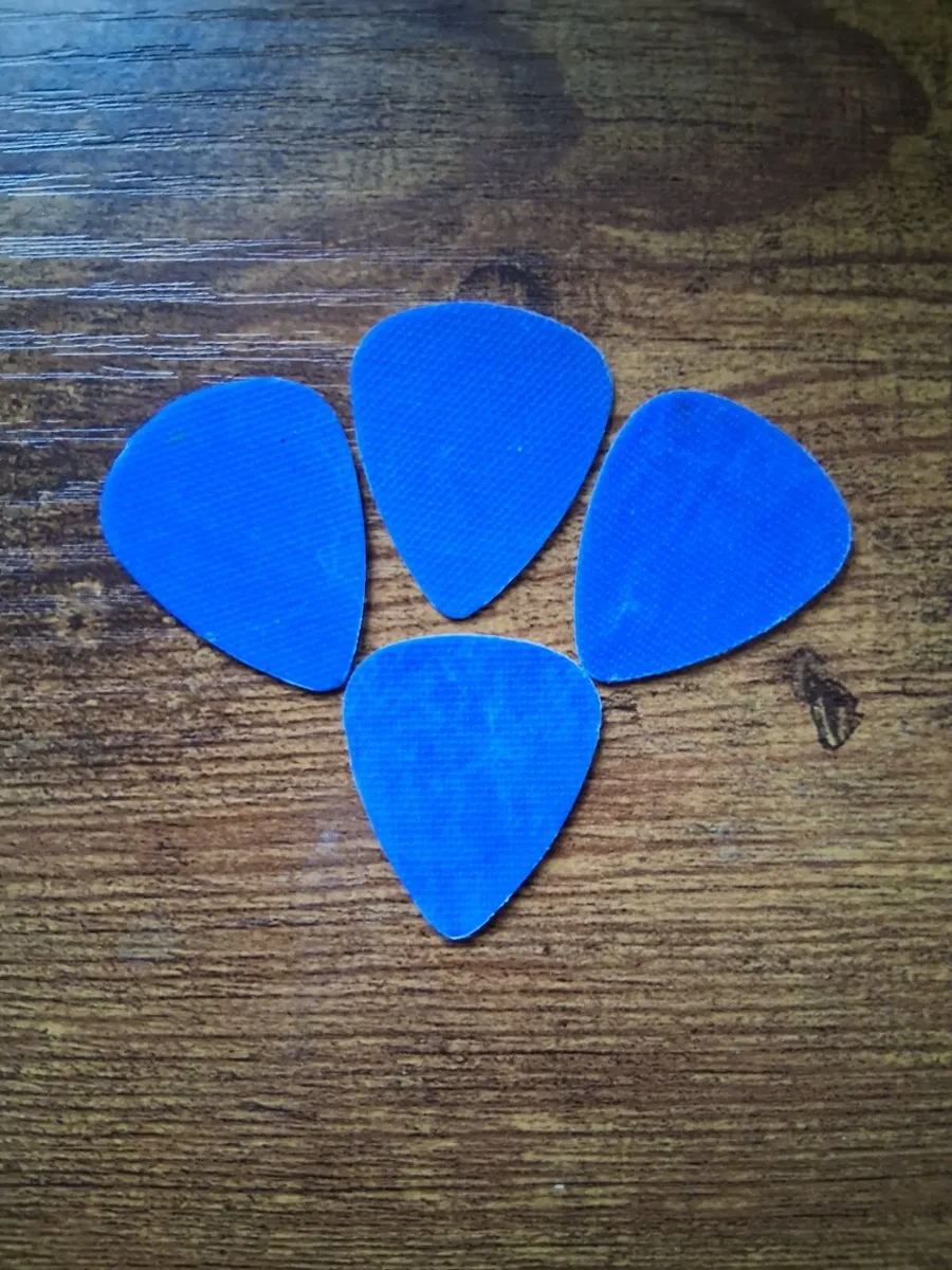 DIY Recycled Plastic Guitar Picks - Image 2