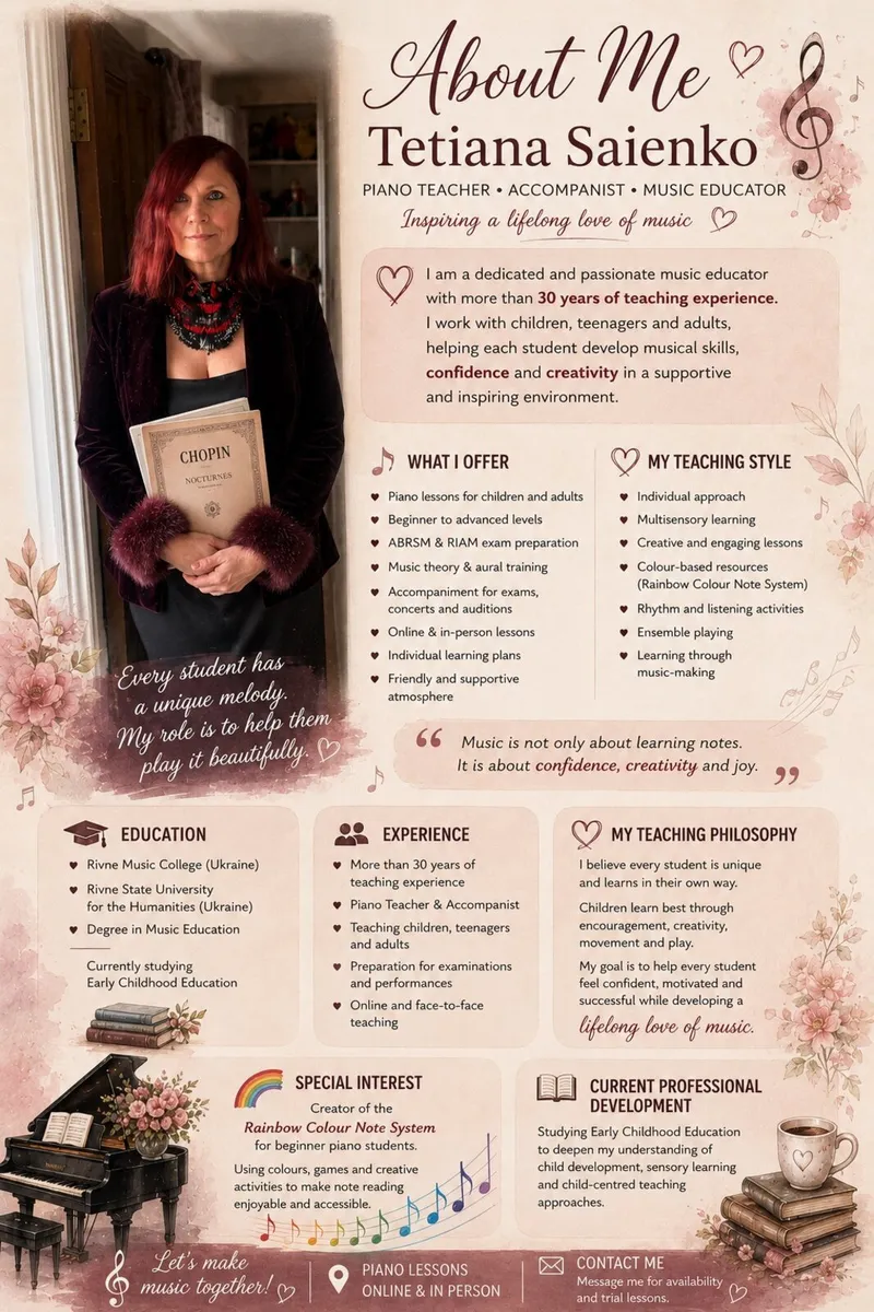 Piano lessons - Image 1