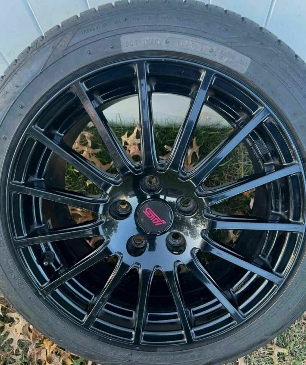Subaru STI Centre Caps (59mm) FREE POST - Image 3