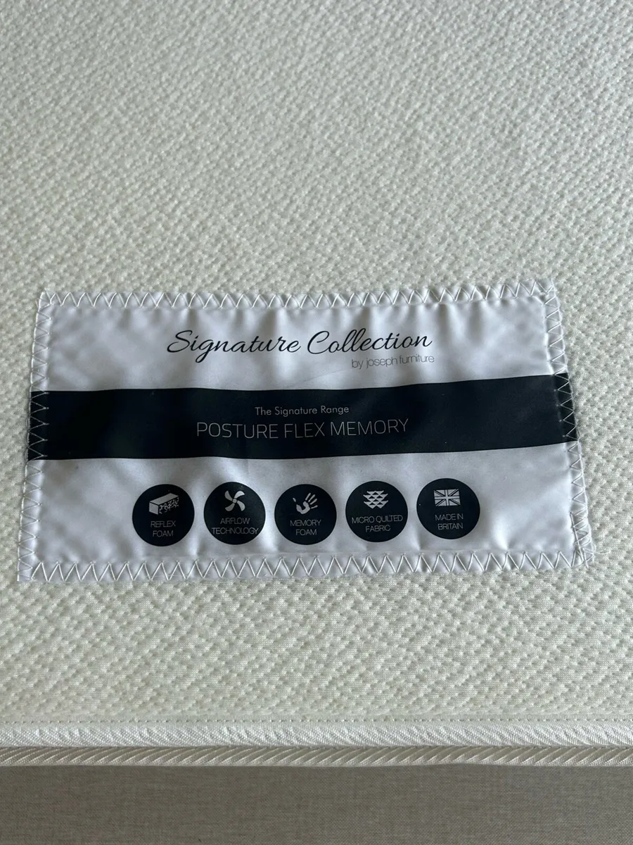 Orthopaedic King Mattress, very little use - Image 2