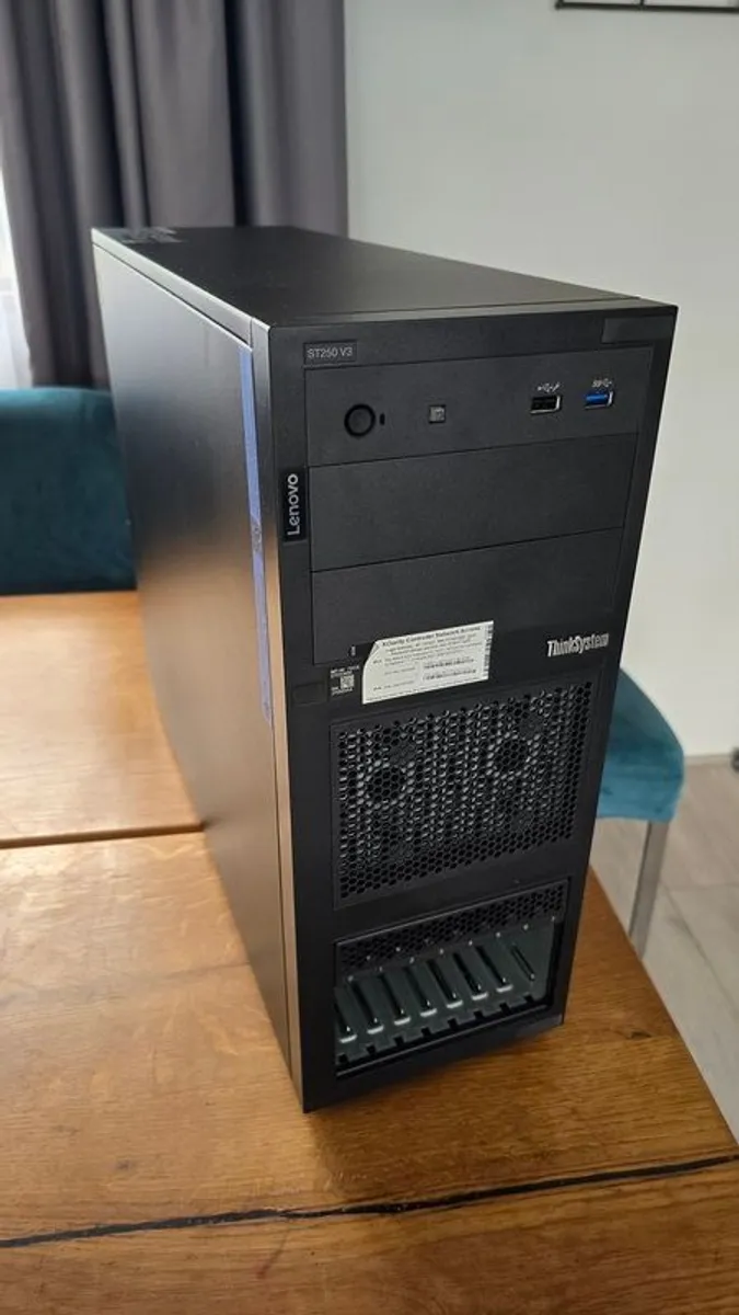 NEW SERVER Lenovo ThinkSystem ST250 V3 Xeon E-2436 32GB VAT Invoice - Image 1