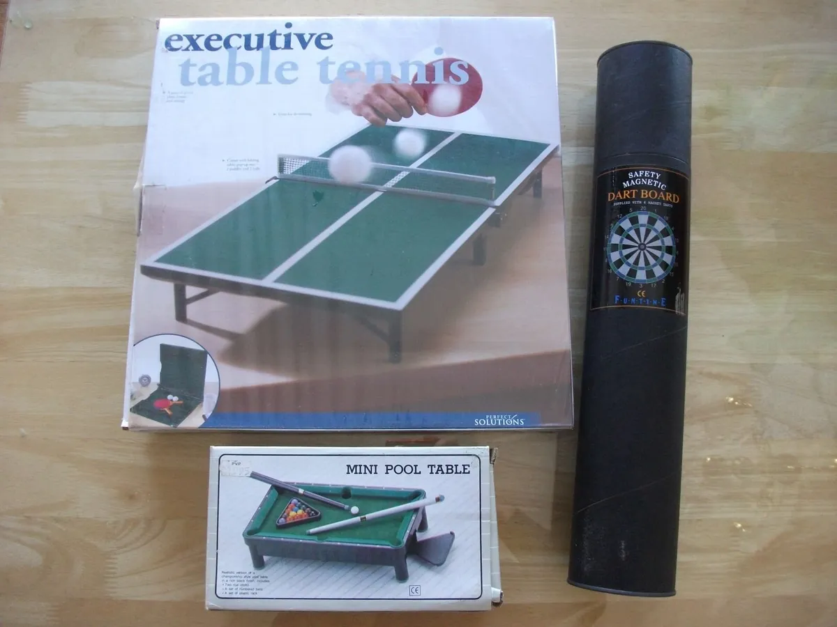Snooker Pool Table Tennis Darts - Image 1