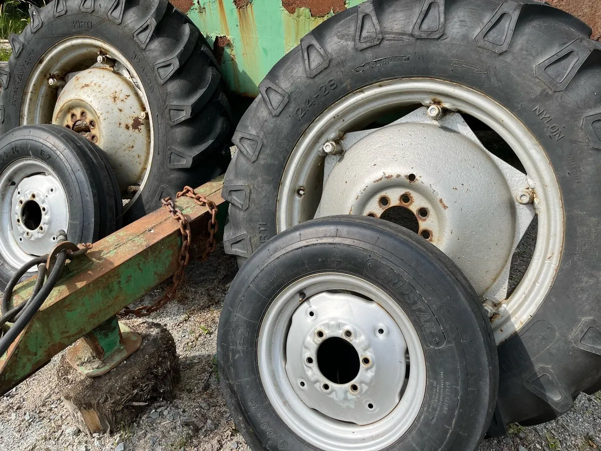 4 wheels for Massey Ferguson 135 or35 - Image 3