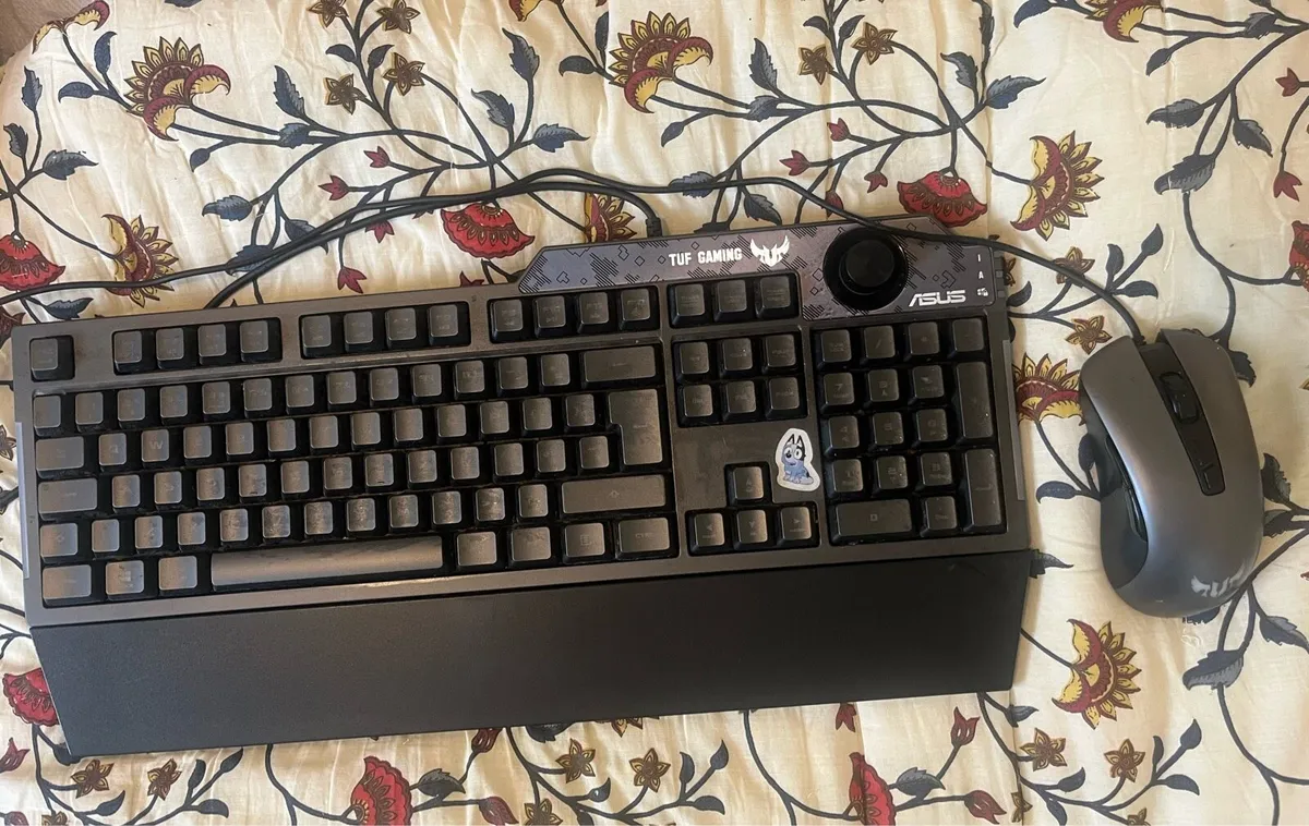 ASUS TUF Gaming Keyboard and Mouse - Image 1