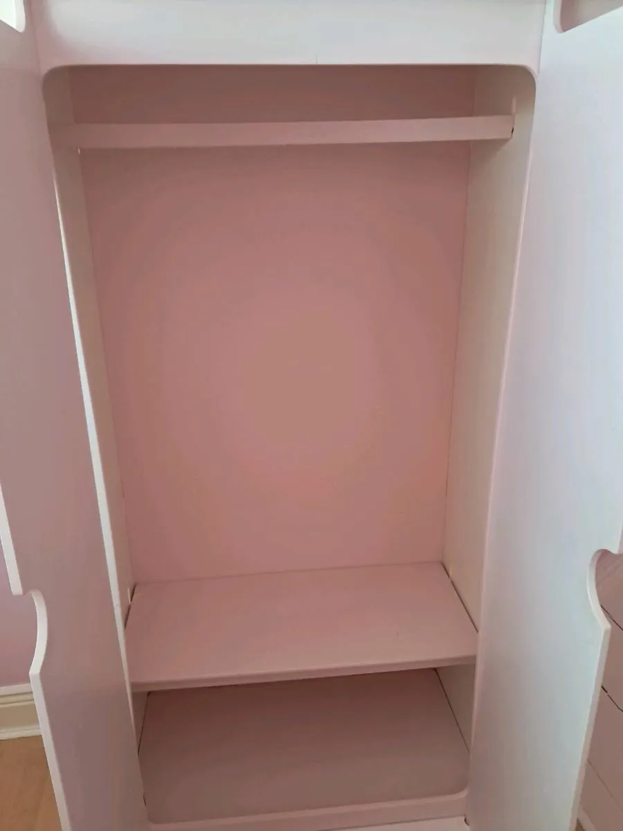 Cosatto Slotti Candy Pink Girls/Nursery Wardrobe - Image 2