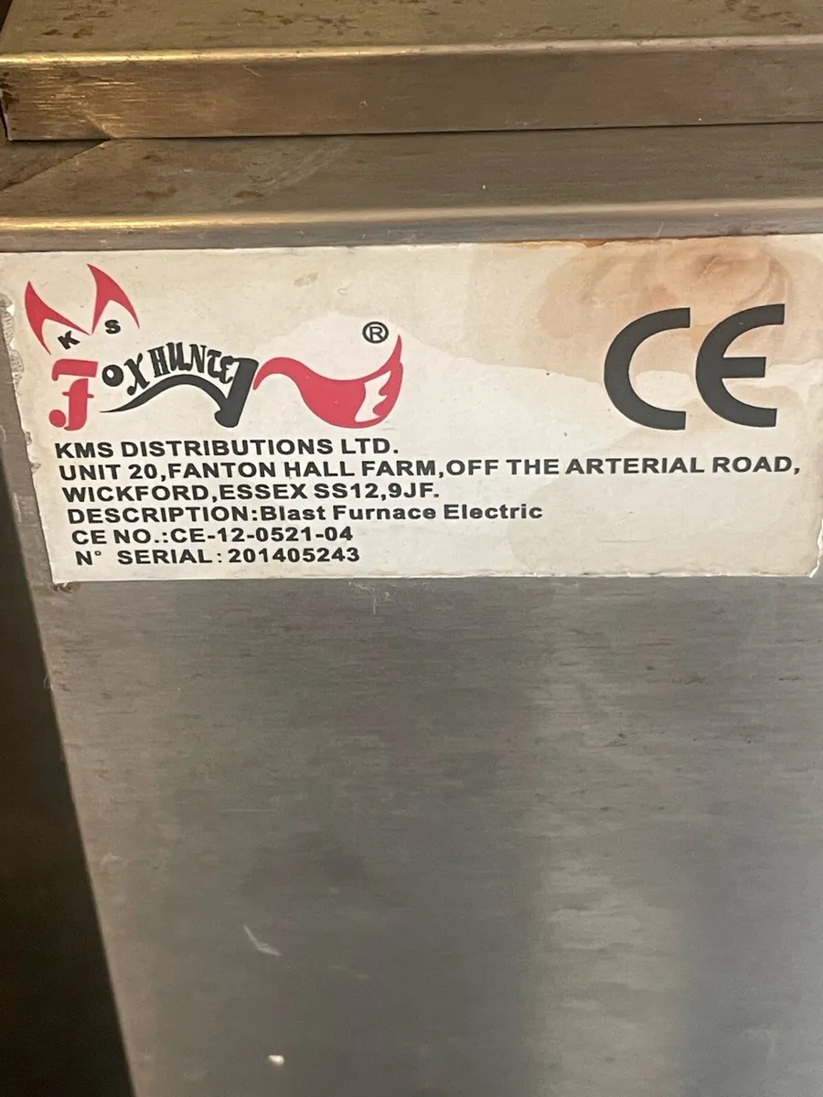 Fox hunter Blast Furnace double electric fryer - Image 2