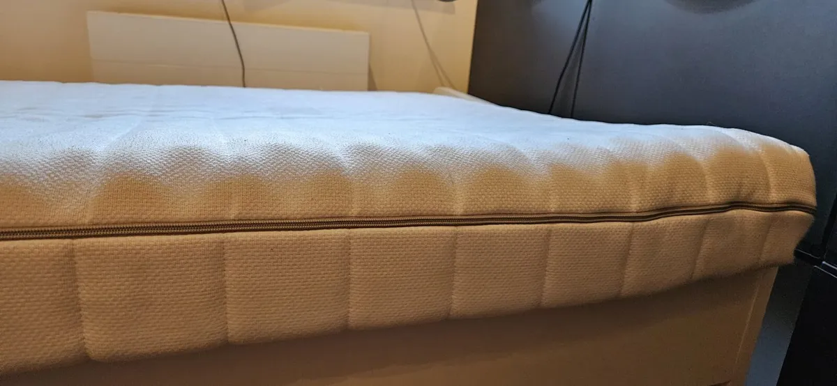 USED SLAKT IKEA BED WITH UNDEBED STORAGE AND 2MATR - Image 3