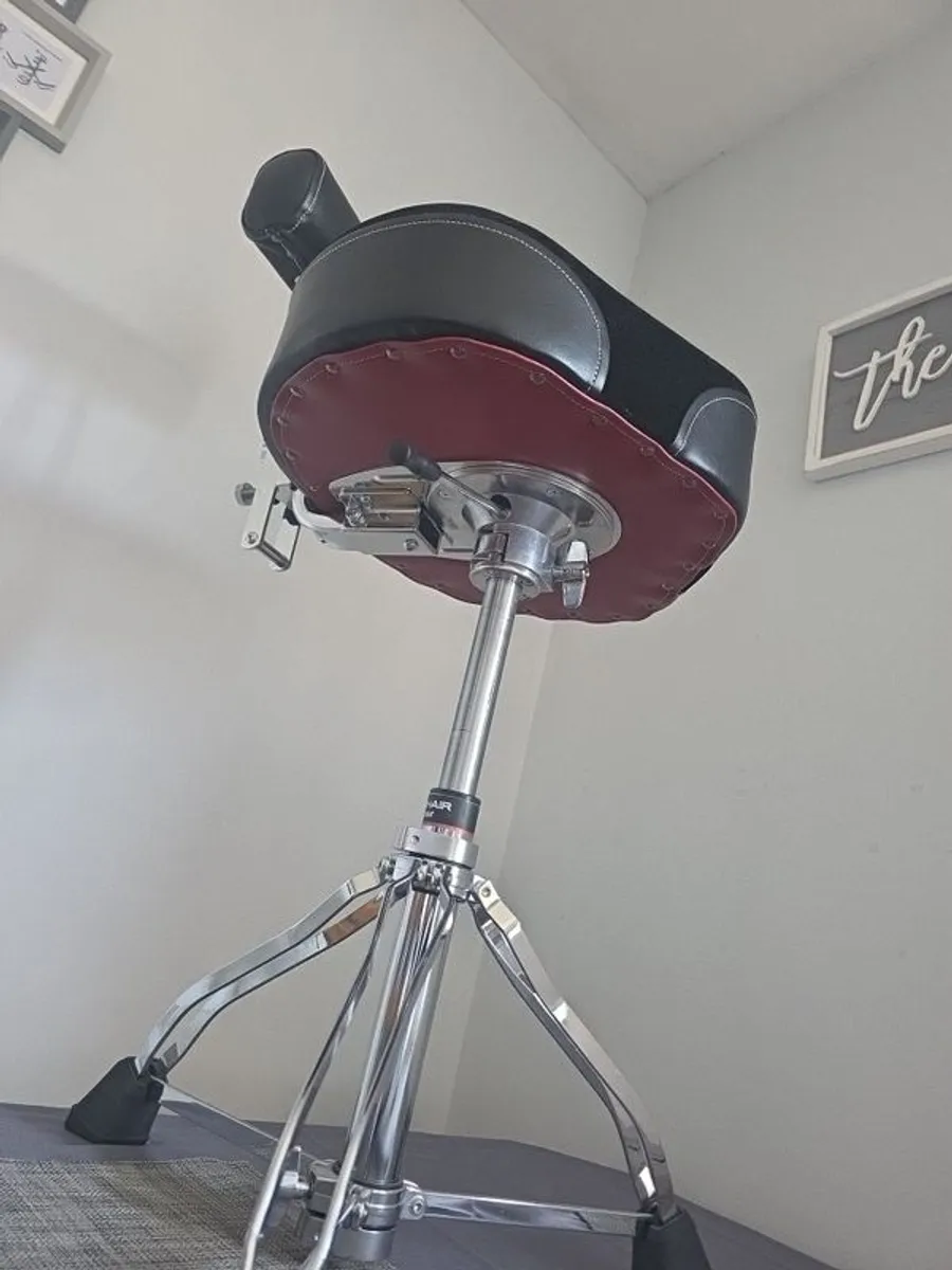 Tama Drum Throne with backrest - Image 4