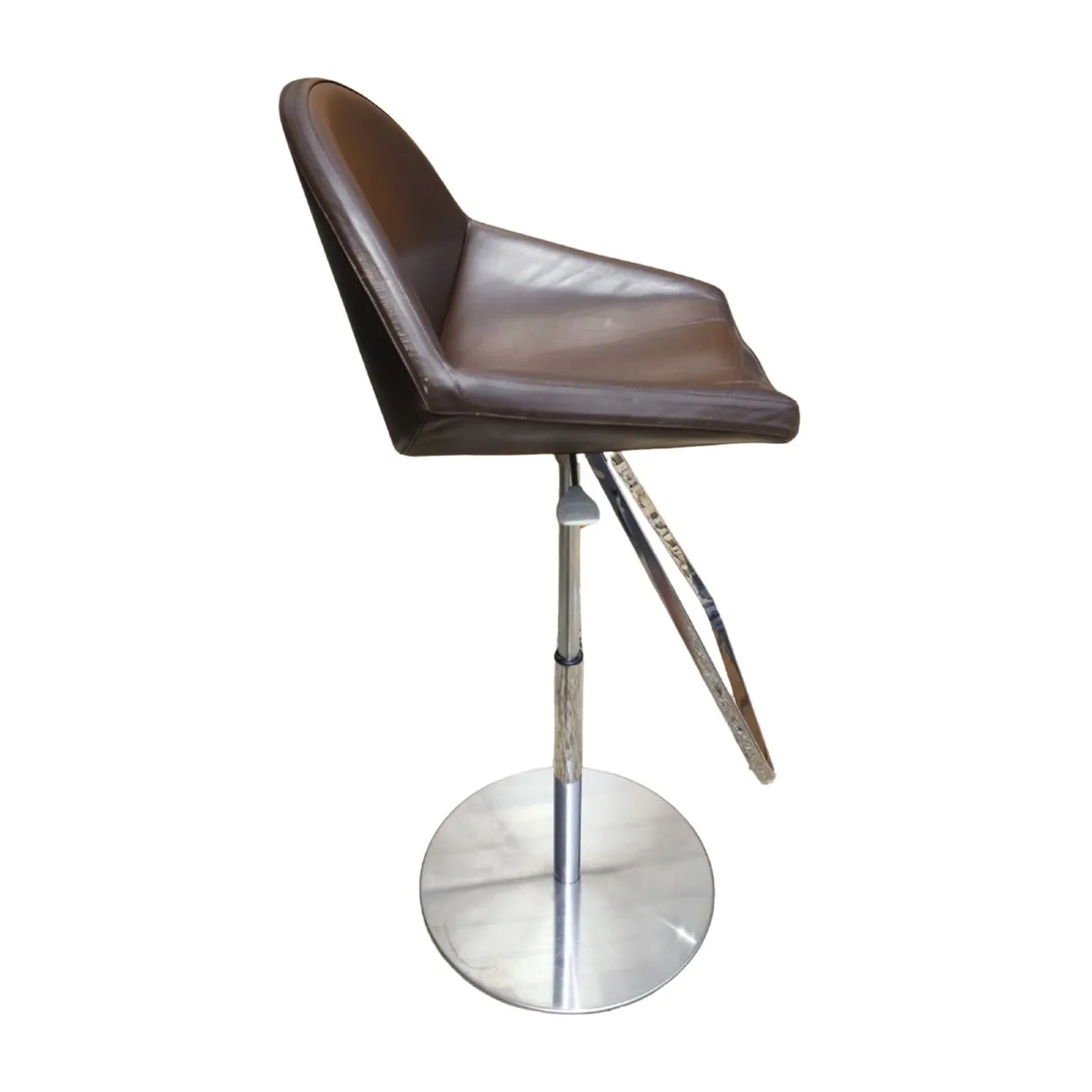 Luxury Designer Leather Adjustable Stools – set 6 - Image 2