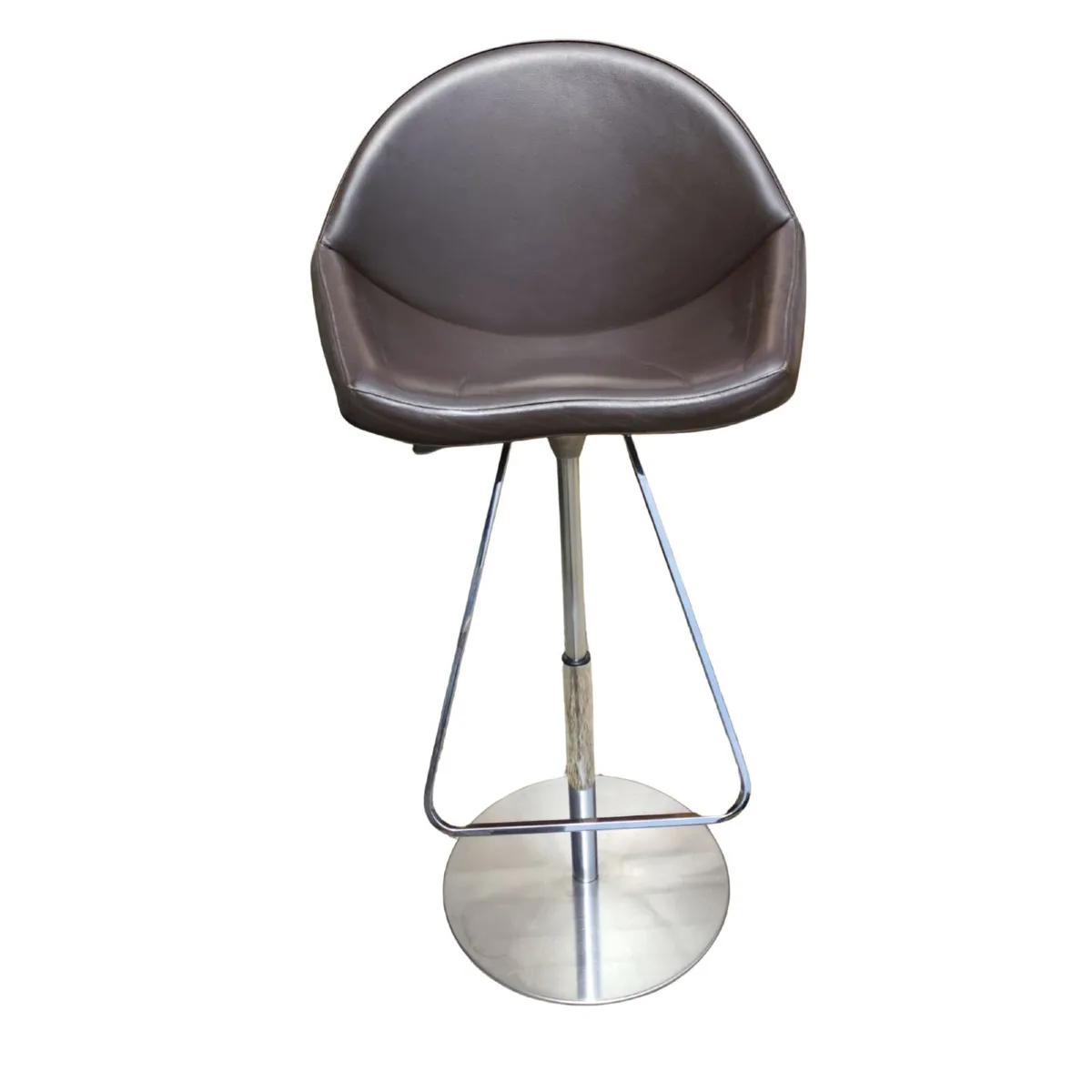 Luxury Designer Leather Adjustable Stools – set 6 - Image 1