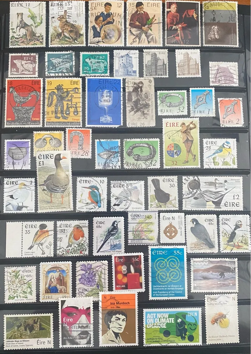 Ireland stamp lot - Image 1