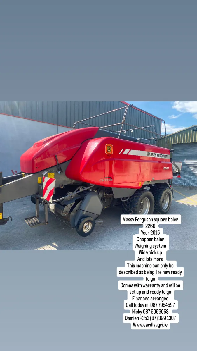 Massey square bailer 2260 - Image 4