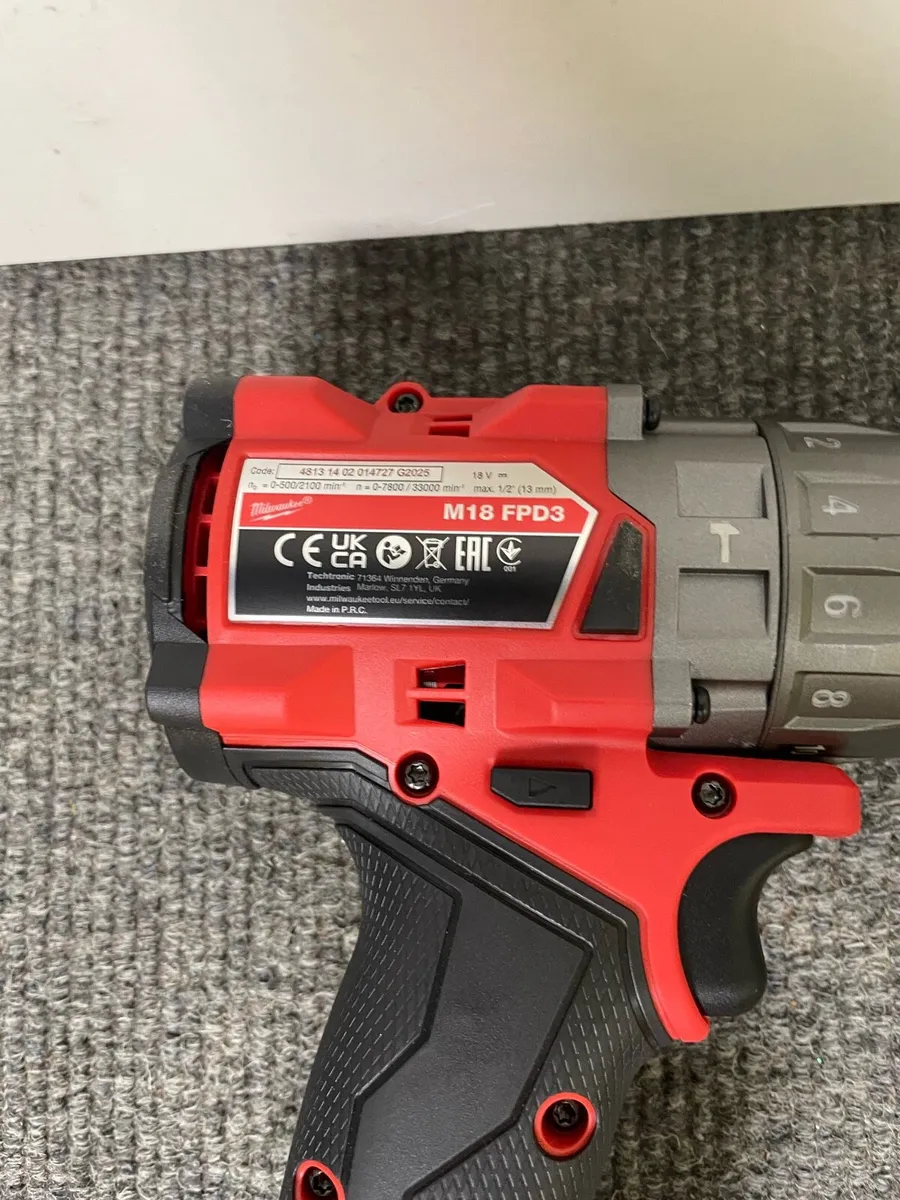 Milwaukee Brushless Percussion CombiDrill Baretool - Image 4