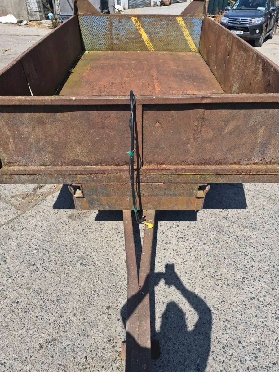 12ftx7ft steel tipping trailer - Image 4