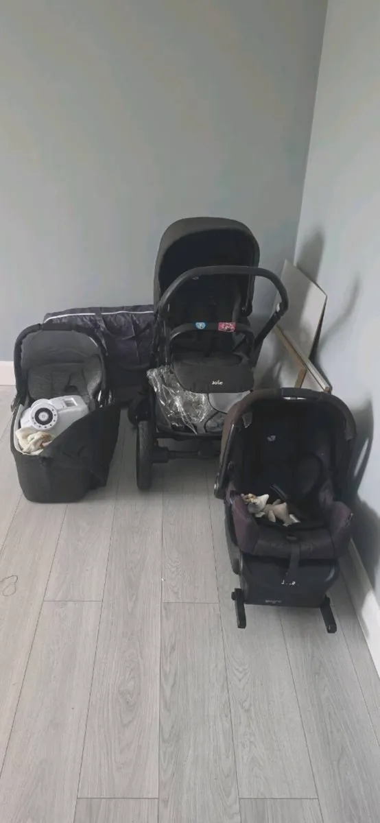 Pram and baby set - Image 1
