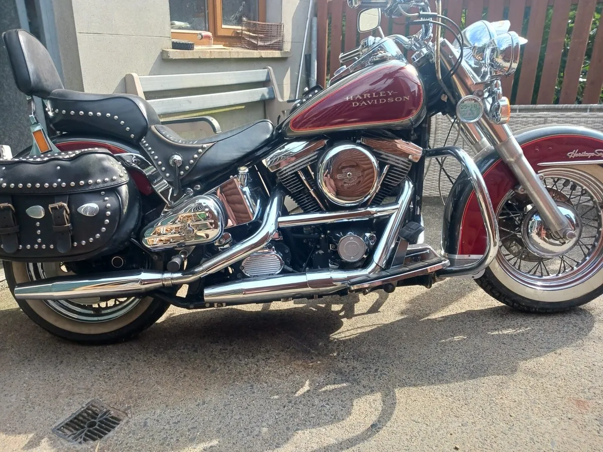 Harley Davidson heritage softail 1340 evo - Image 3