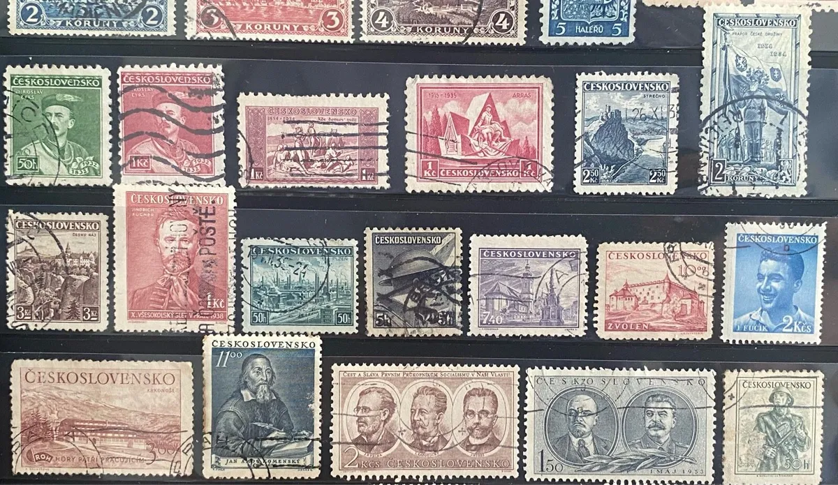 Czechoslovakian Stamp lot - Image 3