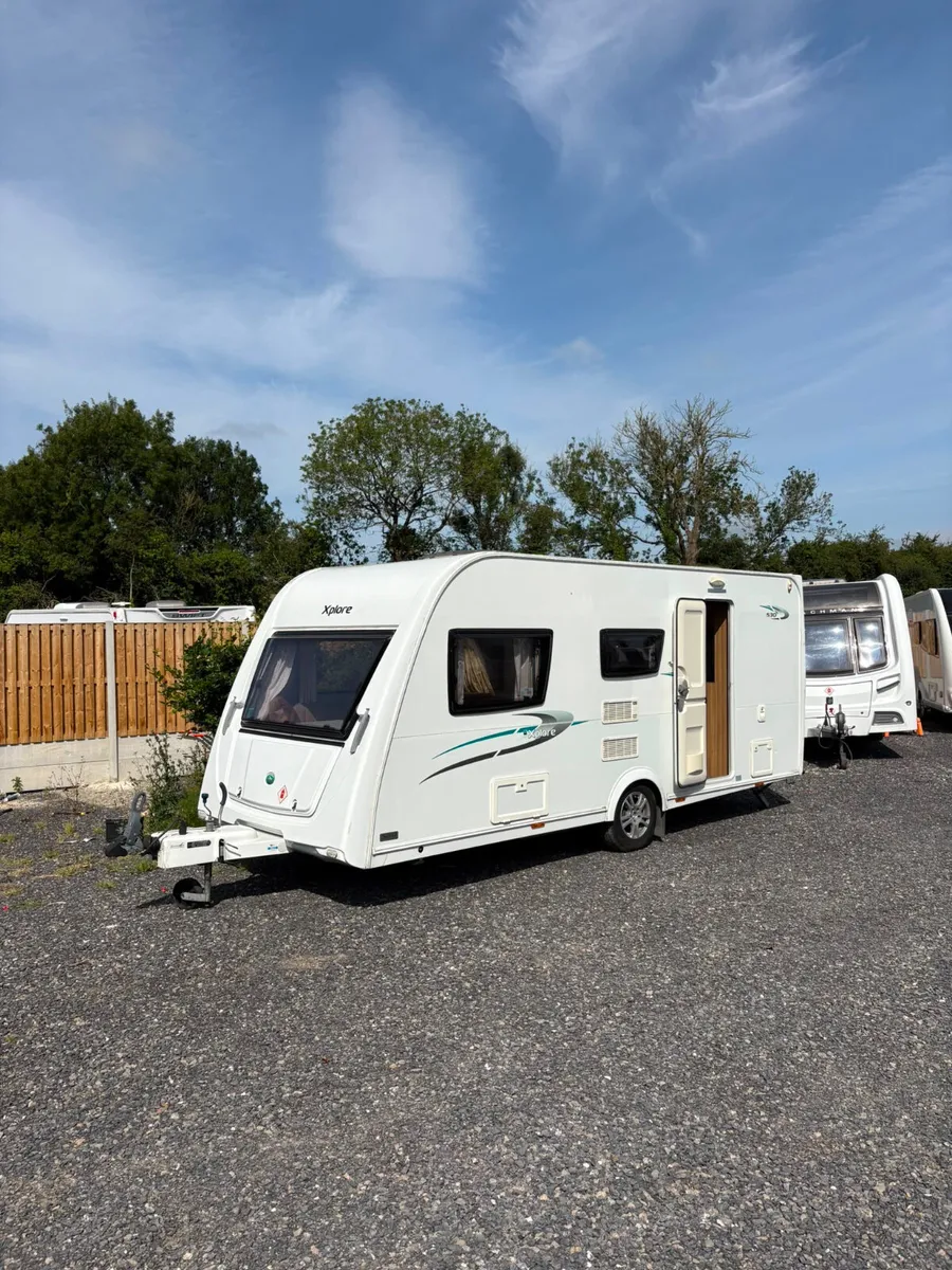2015 Elddis Xplore 4berth caravan + air awning - Image 1