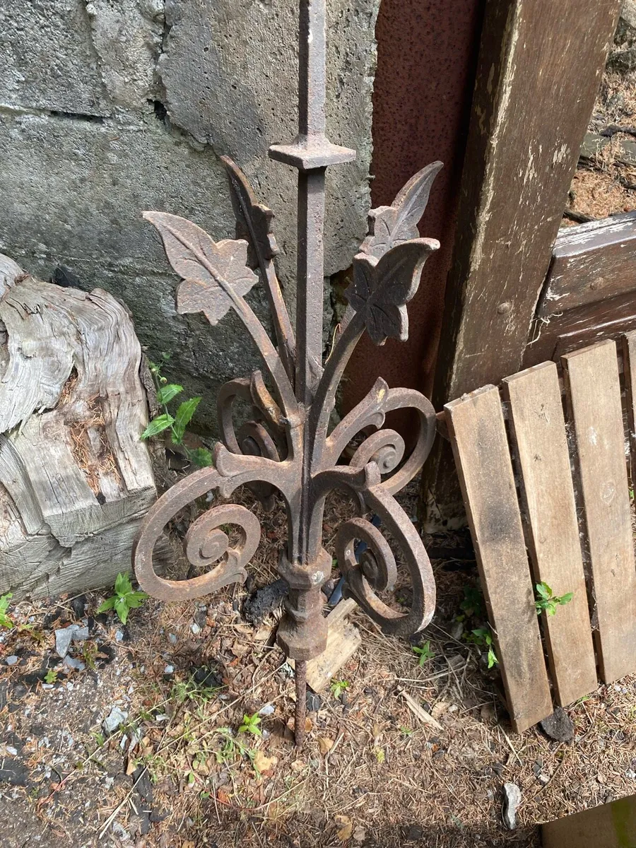 Victorian Hand Forged Wrought Architectural Fina - Image 1