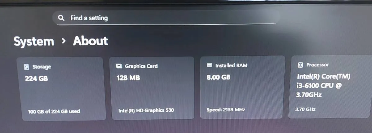 Pc Hp Windows 11 Latest 8Gb Ram 240Gb SSD - Image 4