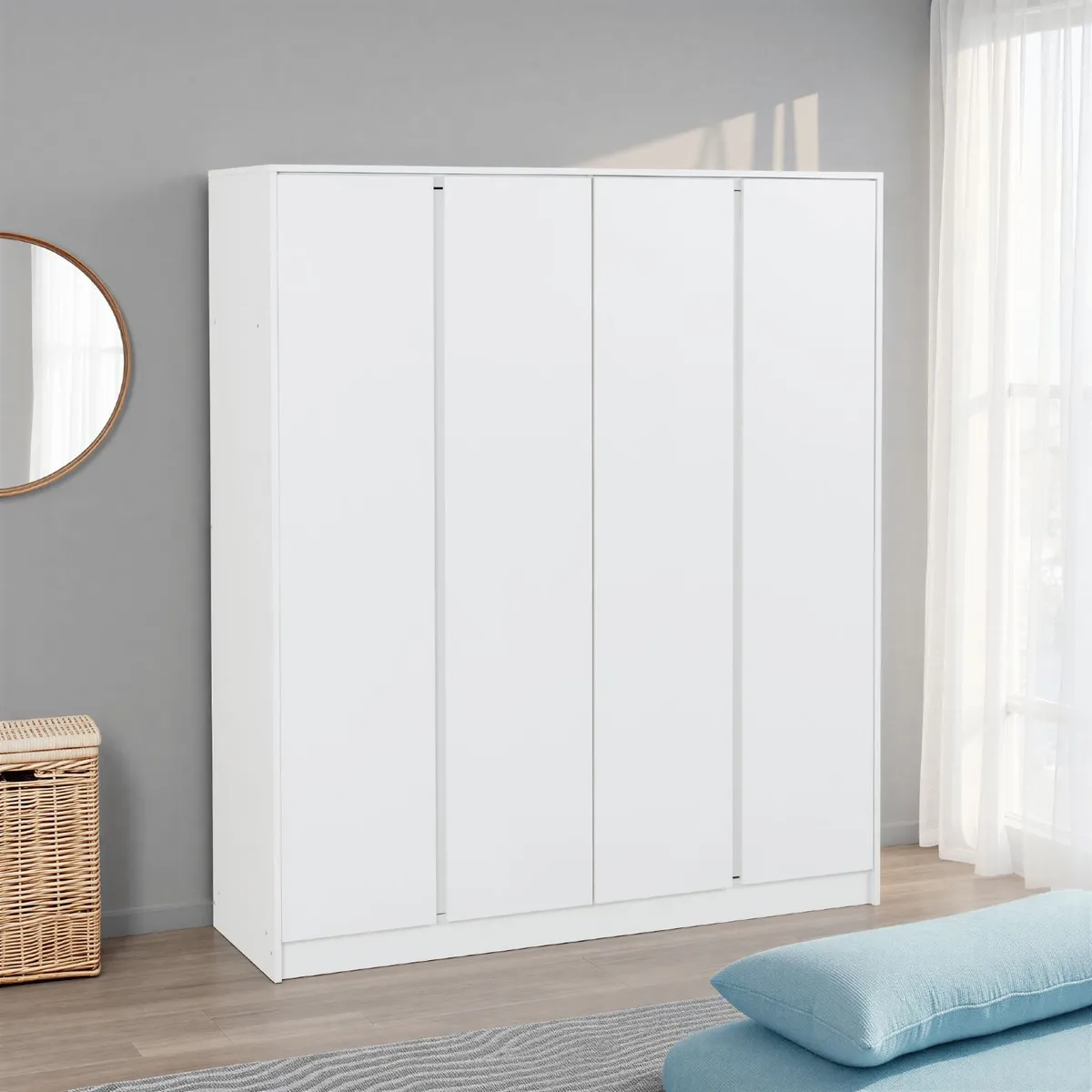 4 DOOR WARDROBES - Image 1