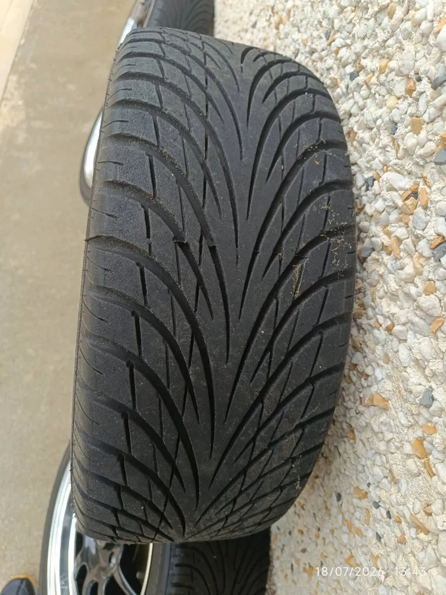 4/100/15 rims and tyres. - Image 2
