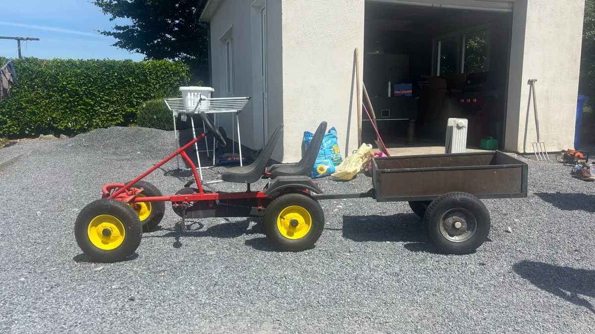 Go Kart and trailer - Image 1