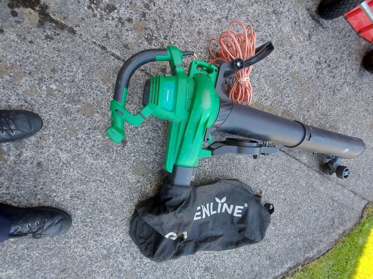 Gardenline Leaf Blower with Vacuum and Bag - Image 1