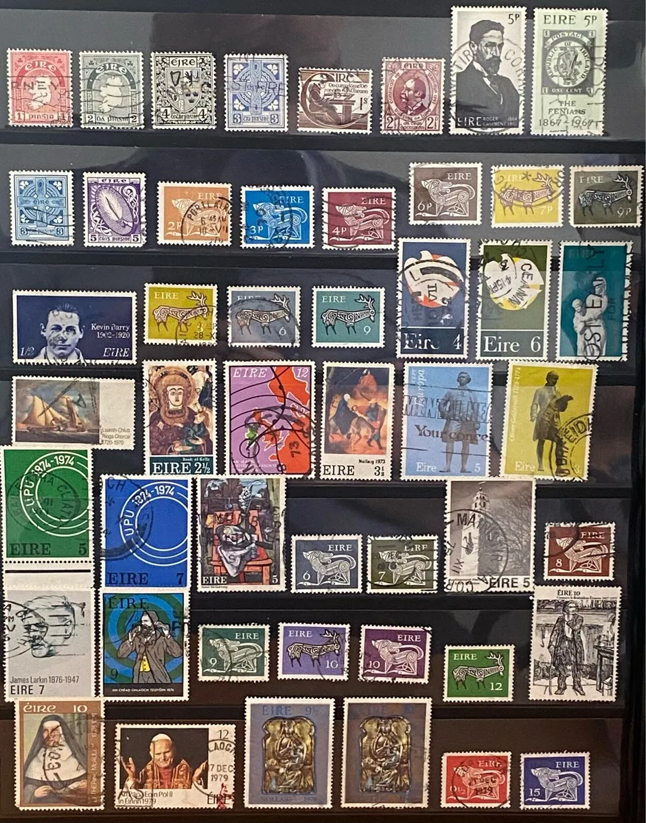 Ireland stamp lot - Image 1