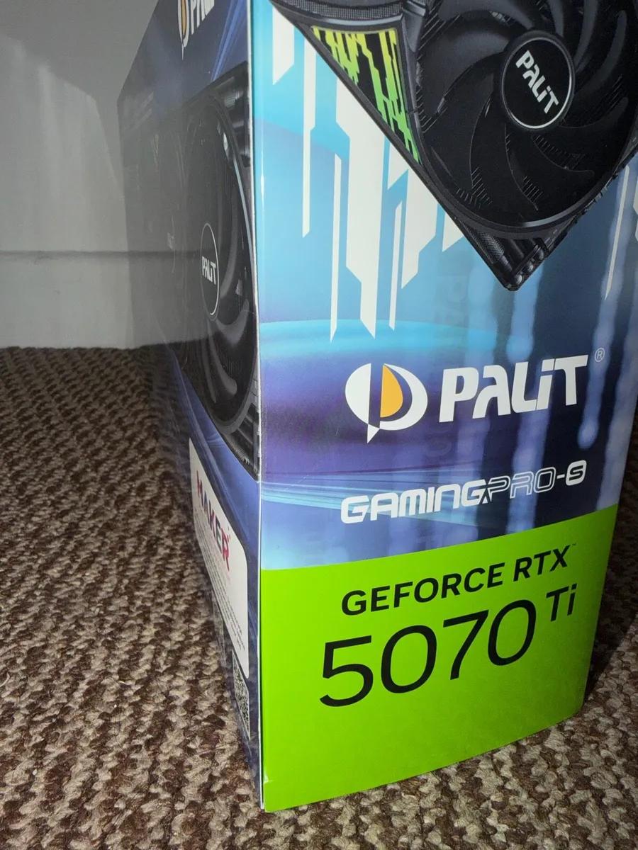 Palit RTX 5070 Ti 16GB - Factory Sealed - Image 1