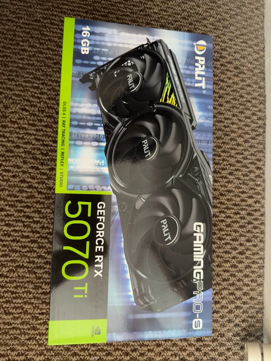 Palit RTX 5070 Ti 16GB - Factory Sealed - Image 4
