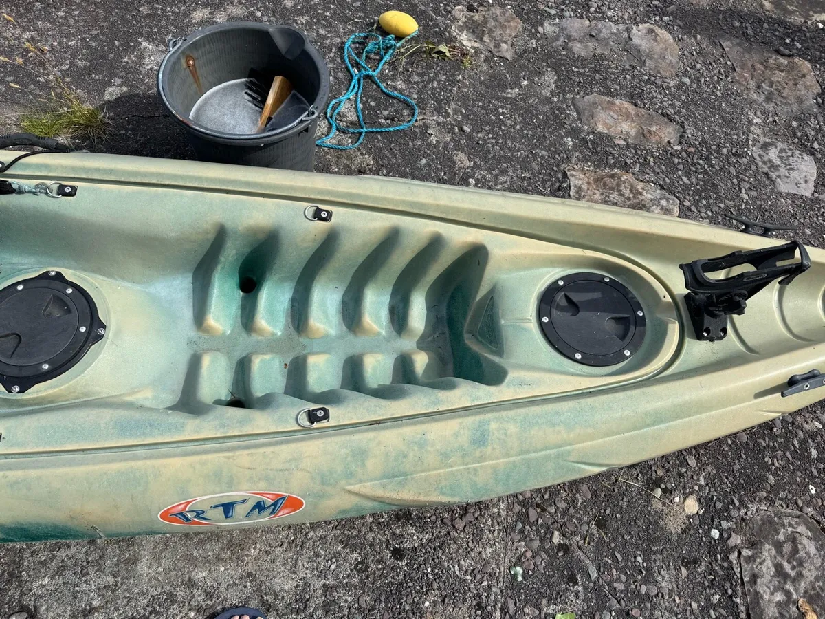 RTM sit on angling kayak - Image 4