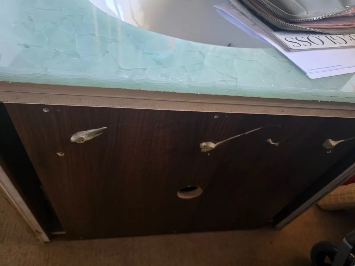 Marble Vanity Unitw with solid hardwood drawers - Image 4