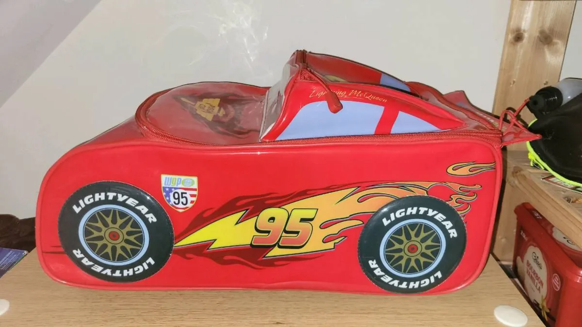Lightning McQueen Rolling Luggage - Image 2