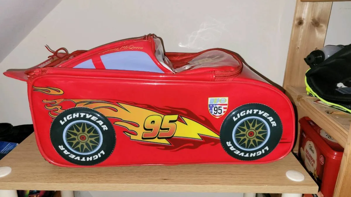 Lightning McQueen Rolling Luggage - Image 4