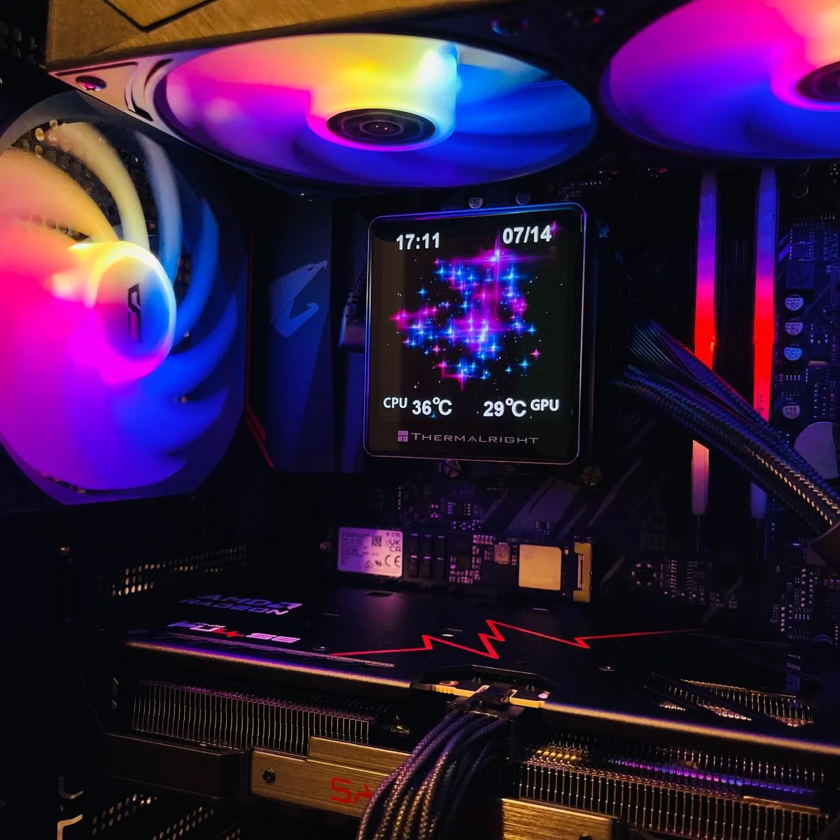 PC AMD Ryzen 5 5600XT, RX 9060 XT 16GB, 32GB RAM - Image 2