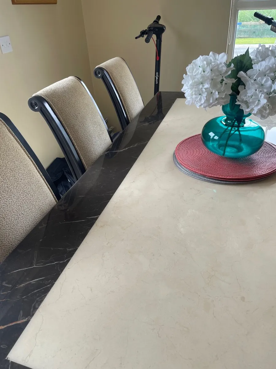 Dining Table & Six Chairs - Image 2