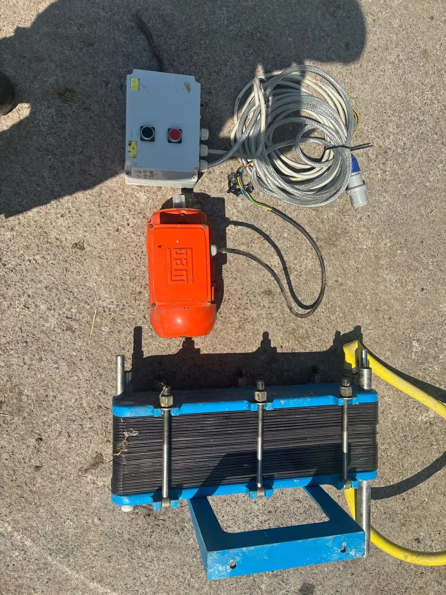 Plate Cooler & Milk Pump - Image 4
