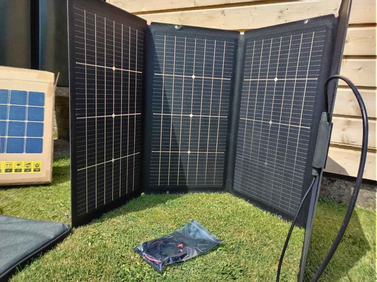 220watt Bi Facial Portable Foldable Solar Panel - Image 1