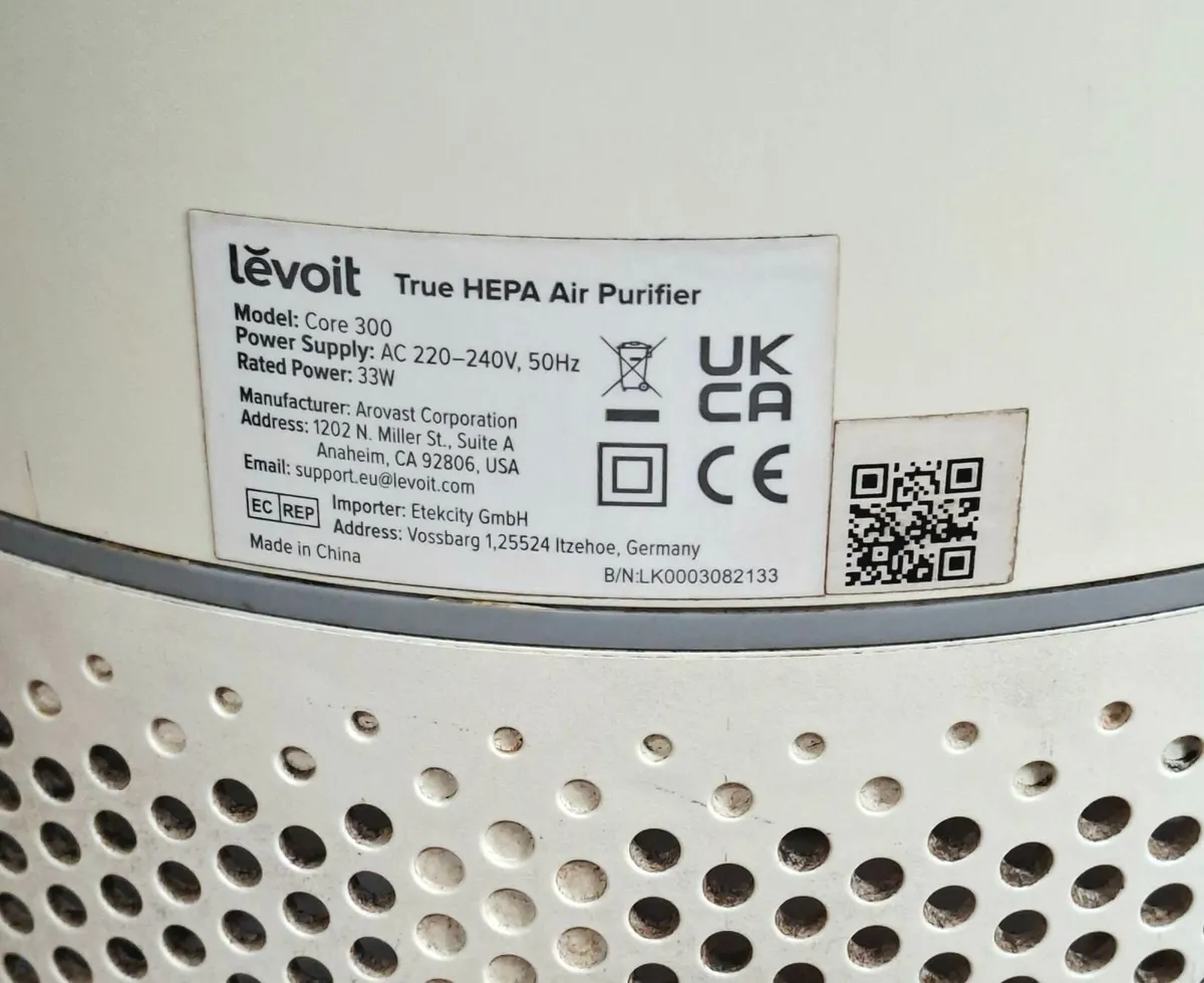 LEVOIT CORE 300 TRUE HEPA AIR PURIFIER - Image 1