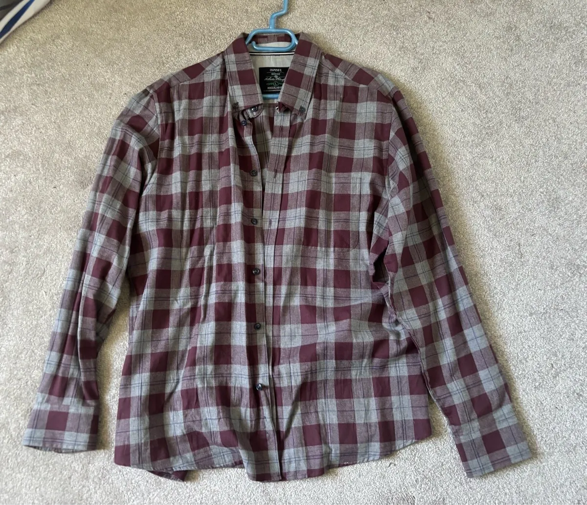 Men’s Plaid Checkered Shirt - Image 1