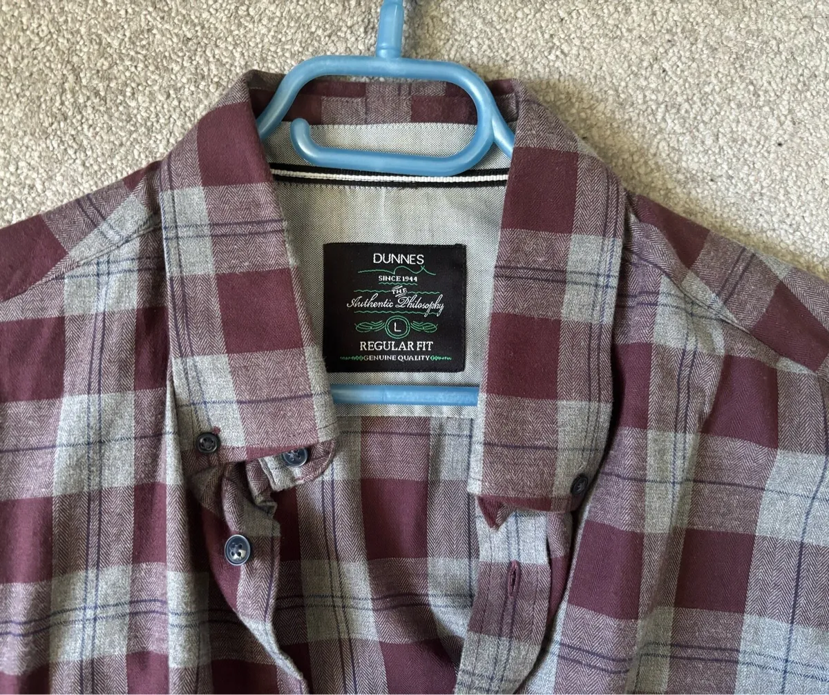 Men’s Plaid Checkered Shirt - Image 2