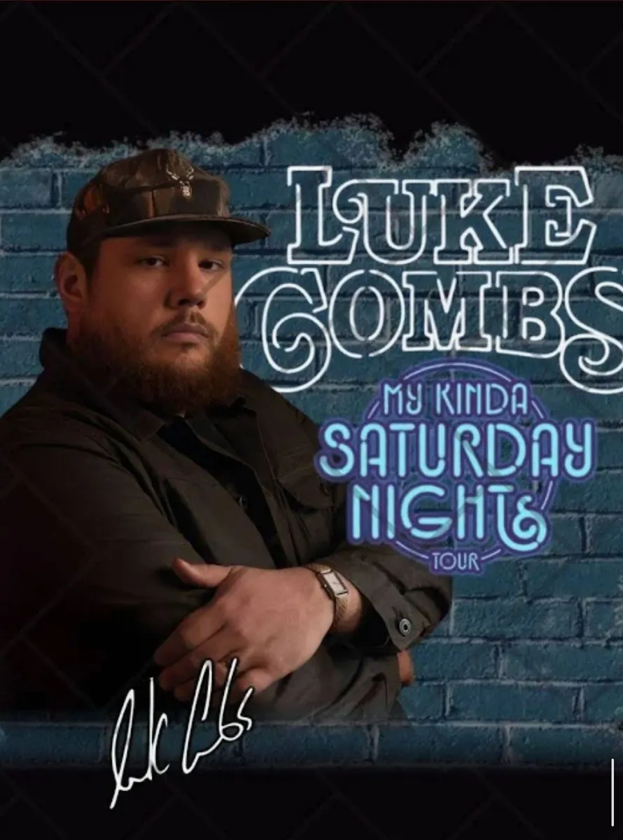 2x Luke Combs standing tickets- Sunday 19th July