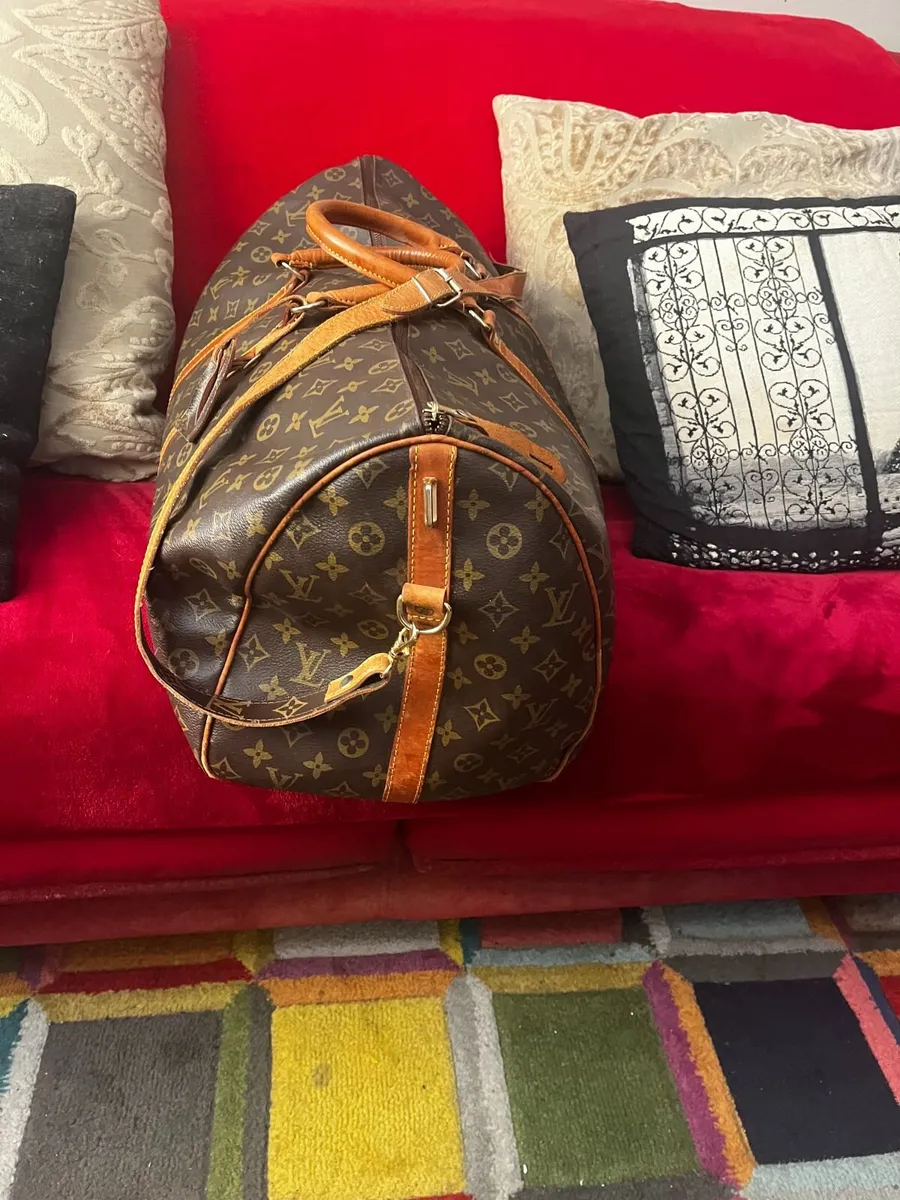 Vintage monogram large holdall travel bag - Image 2