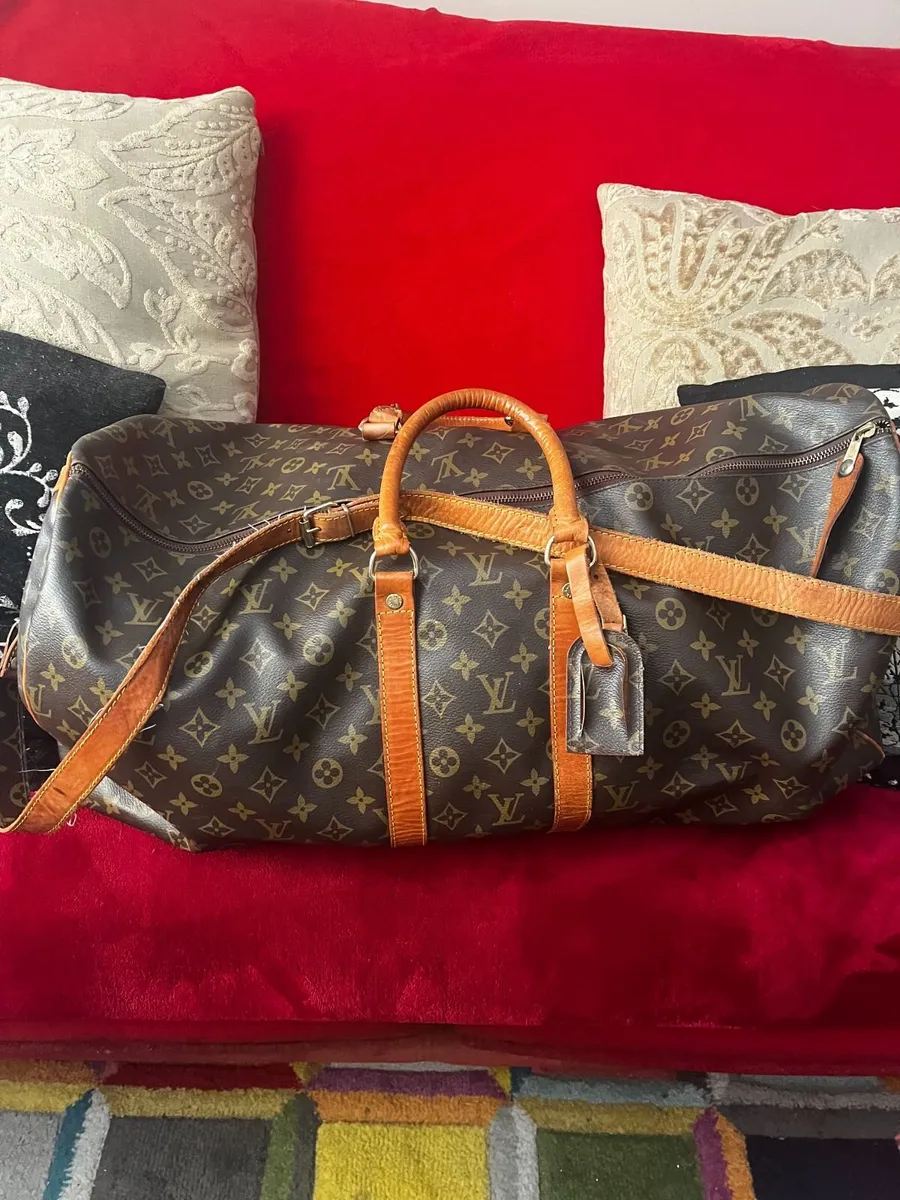 Vintage monogram large holdall travel bag - Image 1