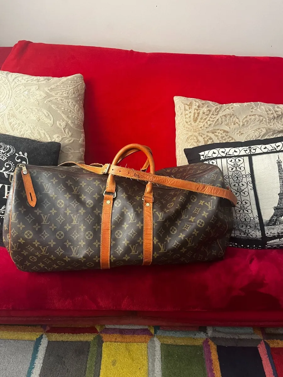 Vintage monogram large holdall travel bag - Image 3
