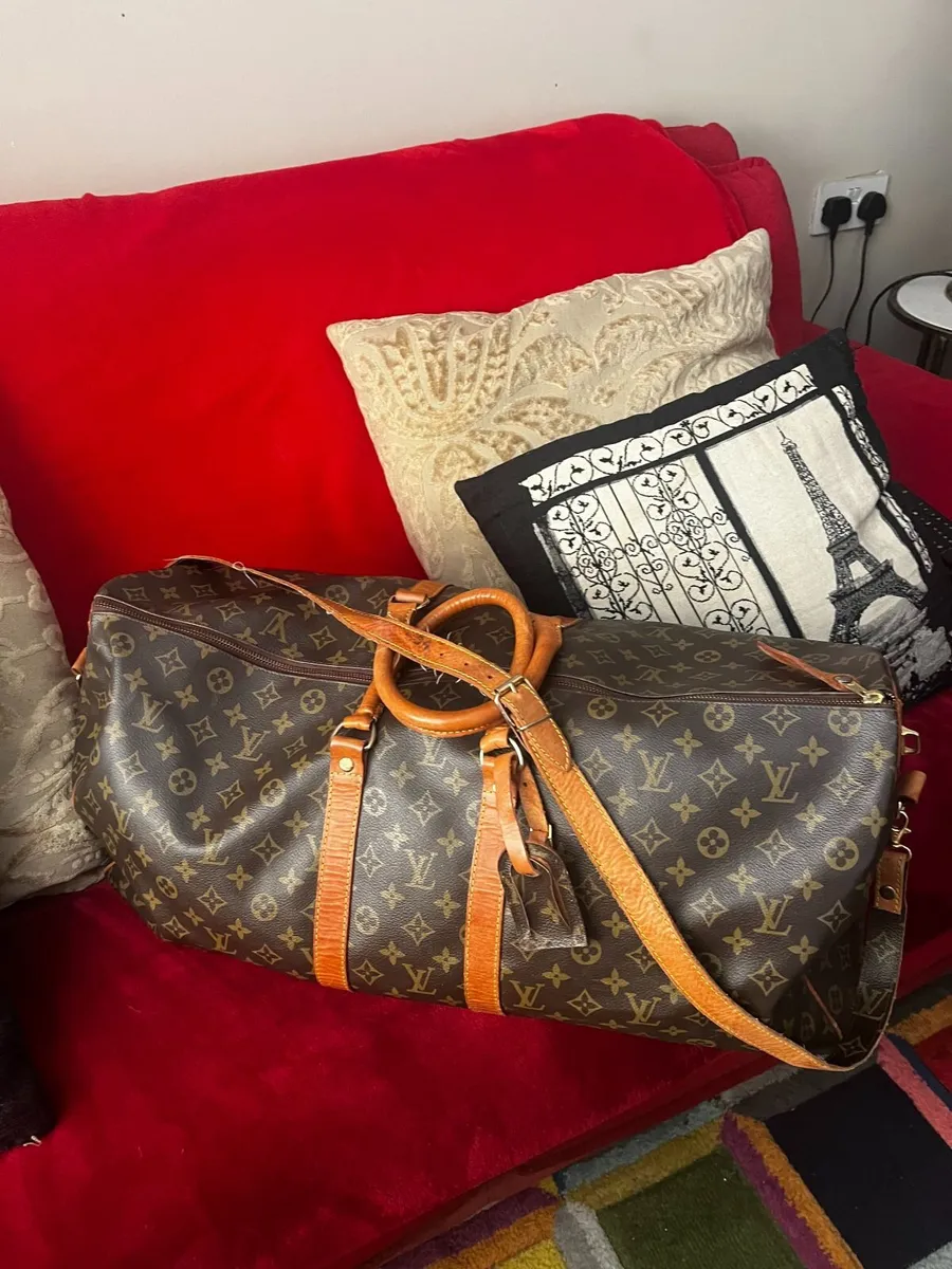 Vintage monogram large holdall travel bag - Image 4