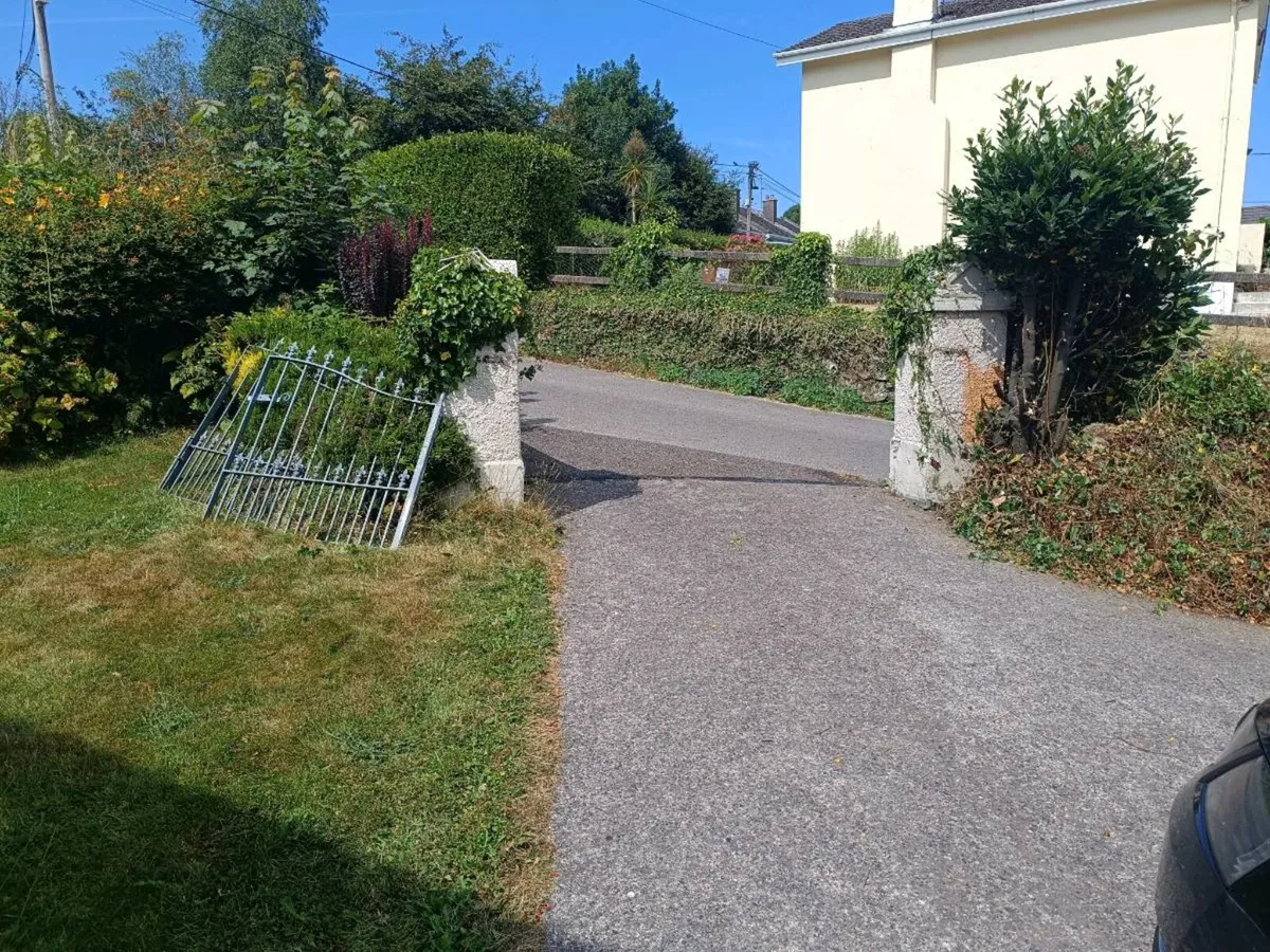 Galvanised Driveway Gates (Pair) - 8ft 4in Total S - Image 2
