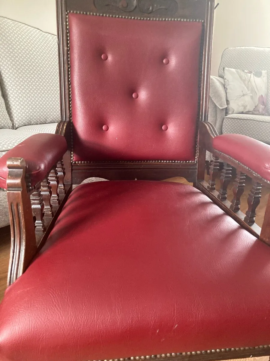 Two Queen Anne chairs - Image 4